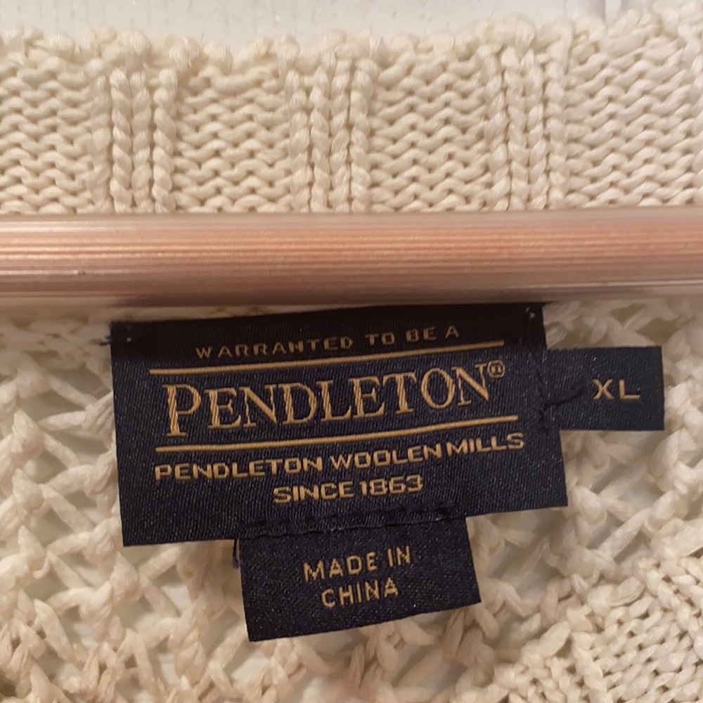 Pendleton Open Weave Sweater - image 3